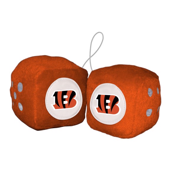 Cincinnati Bengals Fuzzy Dice