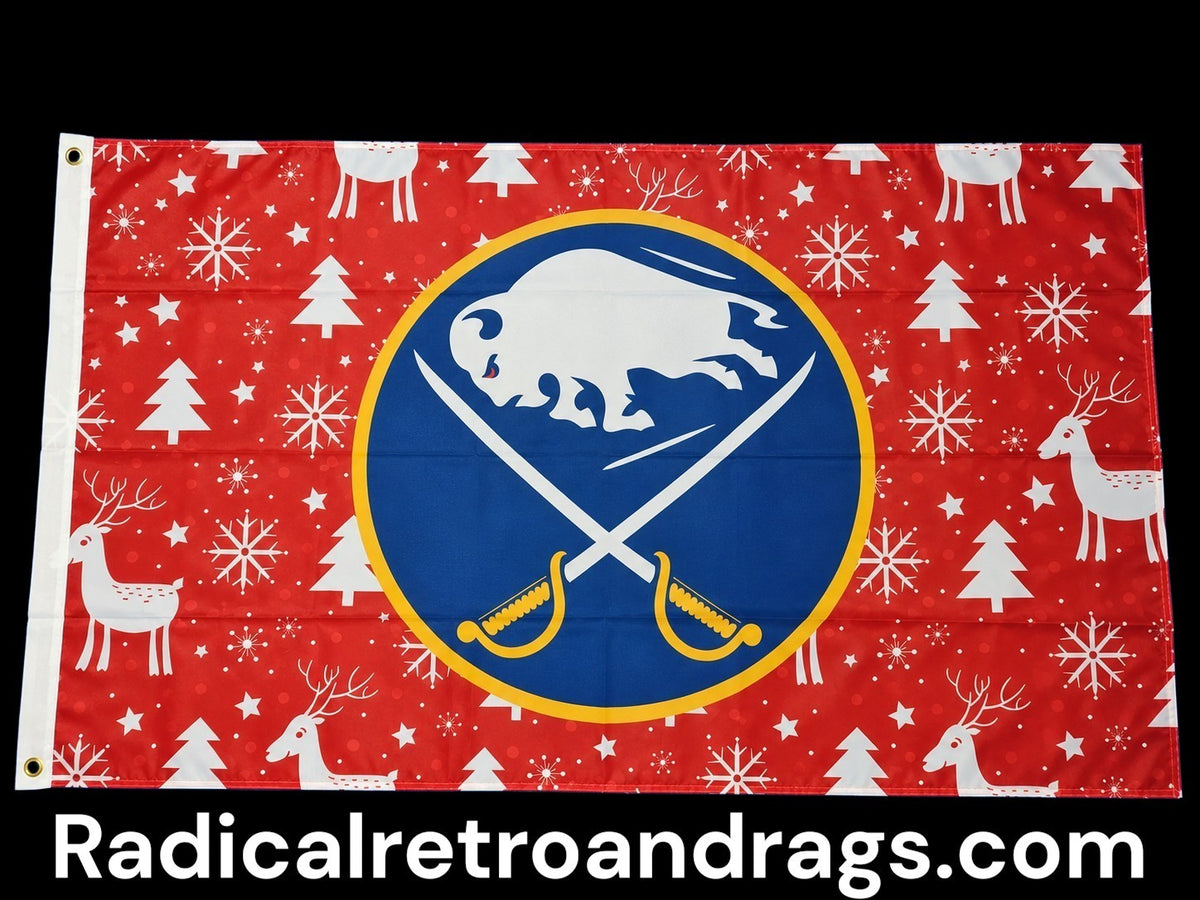 Buffalo Sabres Christmas 3'x5' Flag