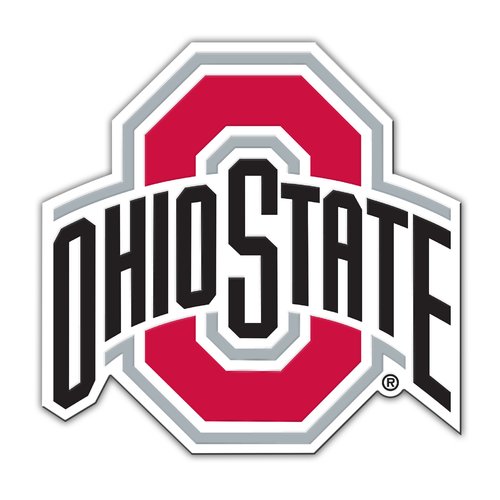 Ohio State Buckeyes Magnet Car Style 12 Inch