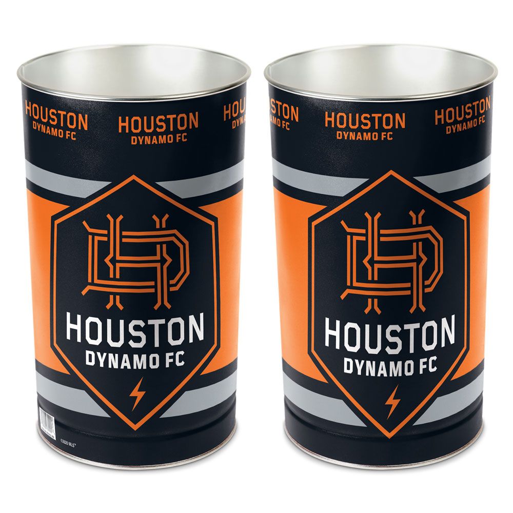 Houston Dynamo Wastebasket 15 Inch Special Order