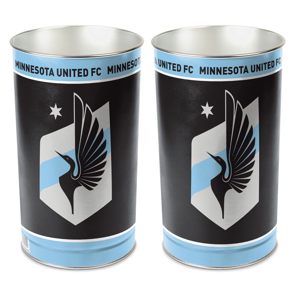 Minnesota United FC Wastebasket 15 Inch Special Order