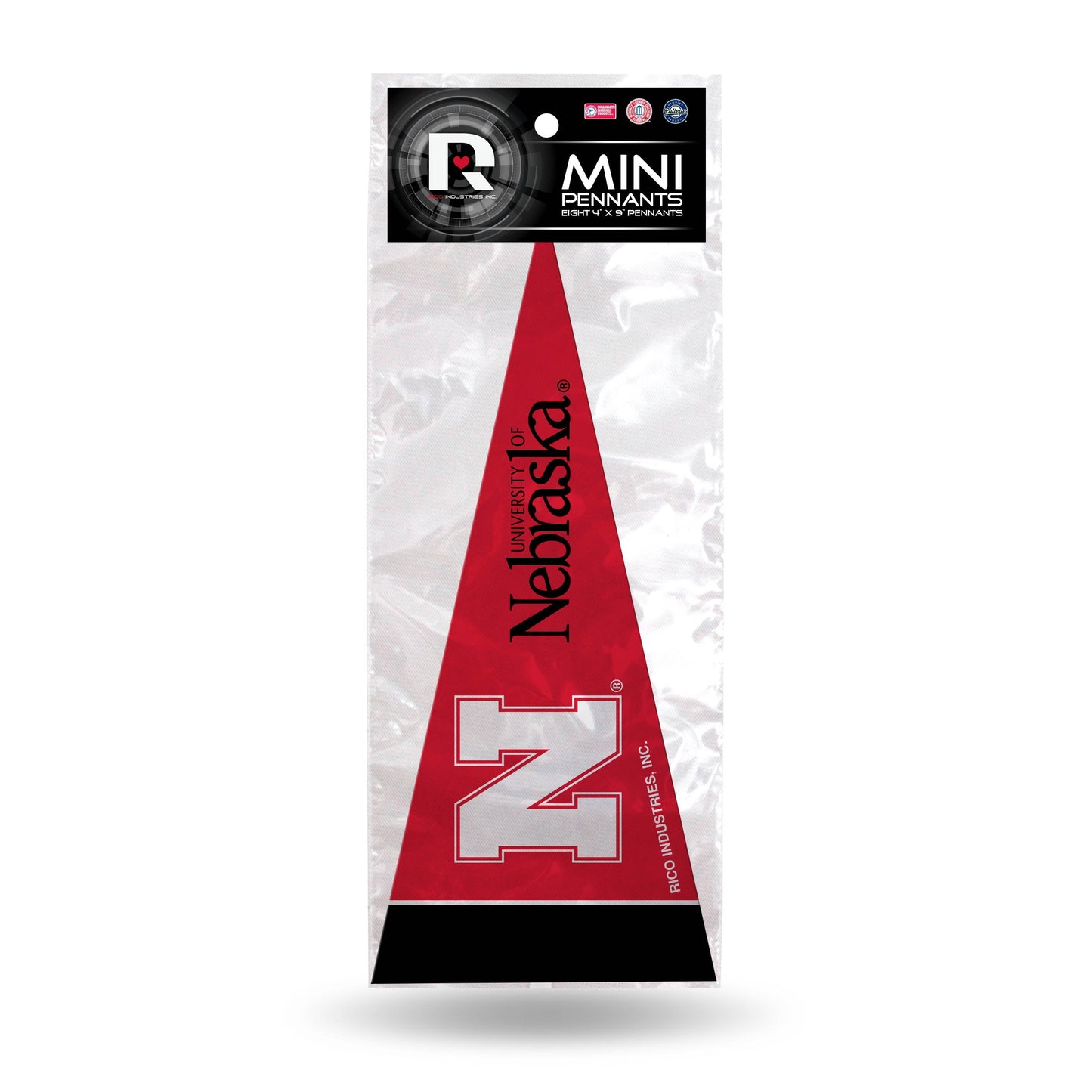 Nebraska Cornhuskers Pennant Set Mini 8 Piece