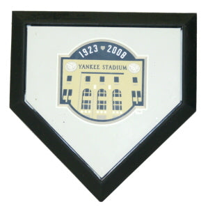 New York Yankees Authentic Hollywood Pocket Home Plate - Yankee Stadium Final Season Logo CO