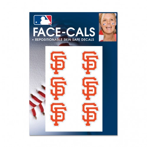 San Francisco Giants Tattoo Face Cals - Special Order