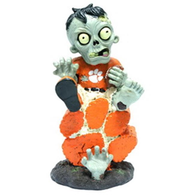 Clemson Tigers Zombie Figurine - On Logo w/Football