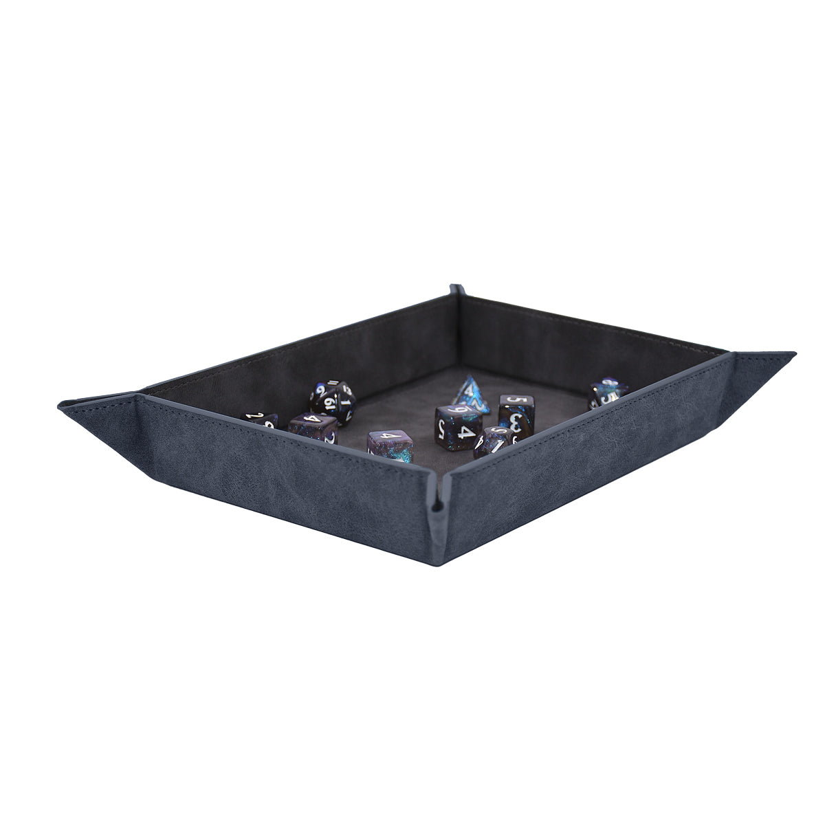 Dice Rolling Tray Foldable Sapphire - Special Order
