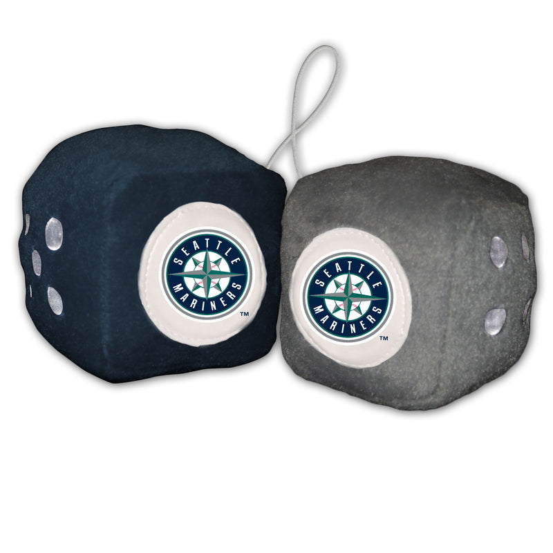 Seattle Mariners Fuzzy Dice CO
