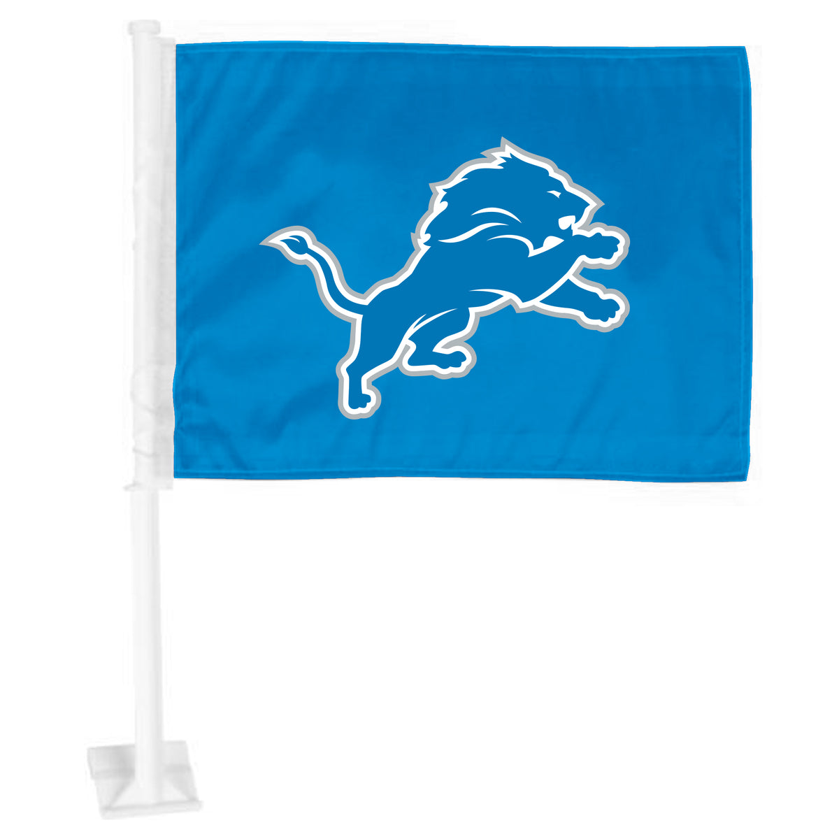 Detroit Lions Flag Car Primary Logo