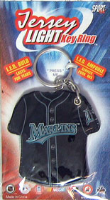 Florida Marlins Keychain Jersey Keylight CO