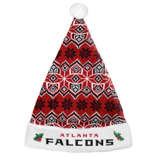 Atlanta Falcons Knit Santa Hat - 2015