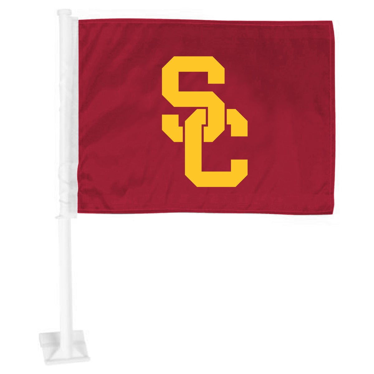 USC Trojans Flag Car Primary Logo