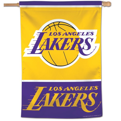 Los Angeles Lakers Banner 28x40 Vertical - Special Order