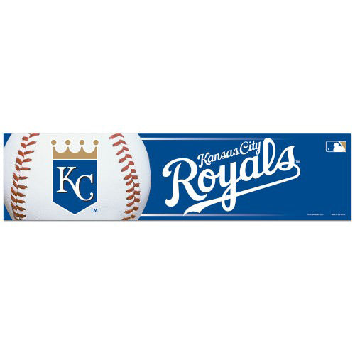 Kansas City Royals Bumper Sticker - Special Order