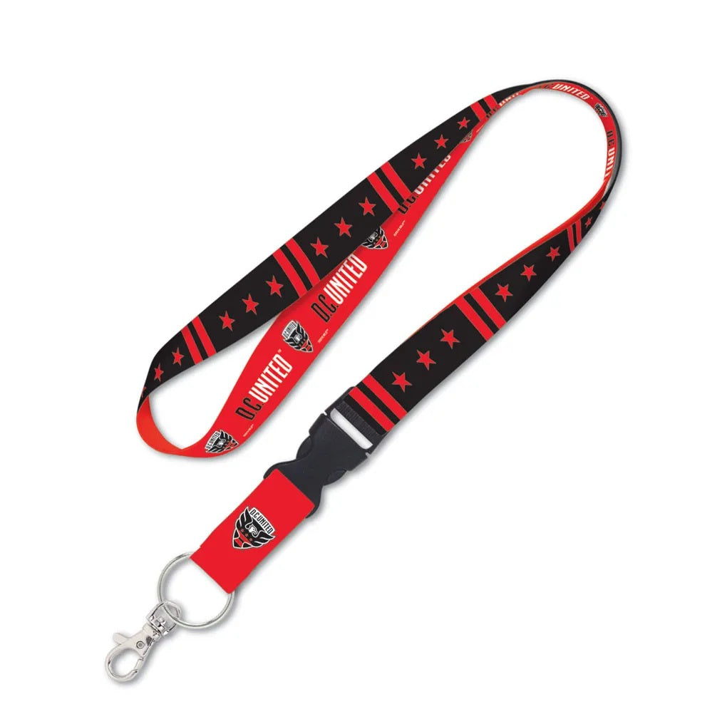 DC United Lanyard with Detachable Buckle