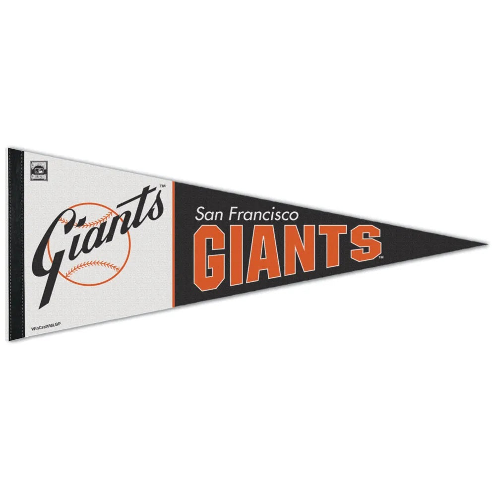 San Francisco Giants Pennant 12x30 Premium Style Cooperstown - Special Order