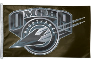 Omaha Nighthawks Flag 3x5 CO