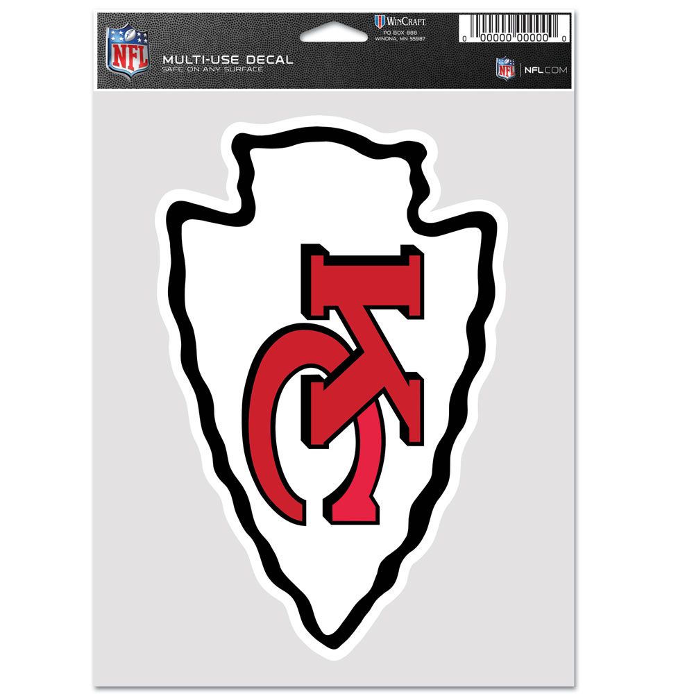 Kansas City Chiefs Decal Multi Use Fan Single