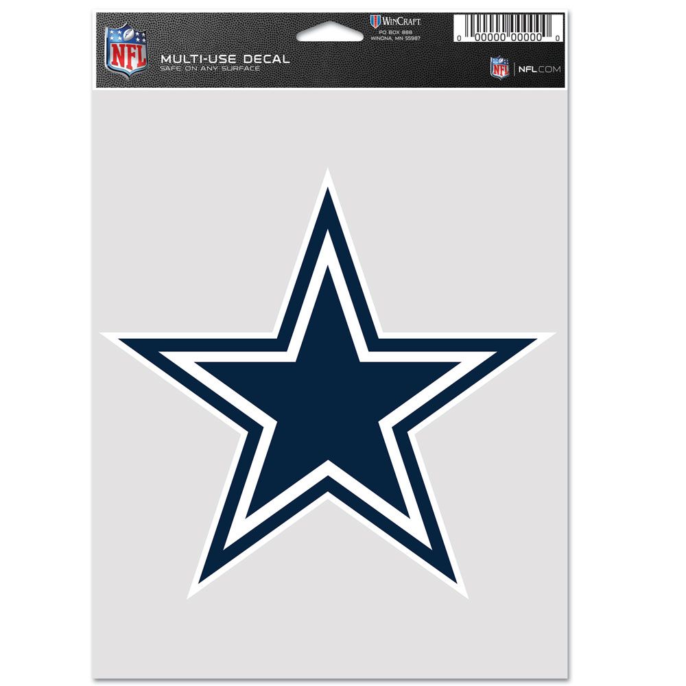 Dallas Cowboys Decal Multi Use Fan Single