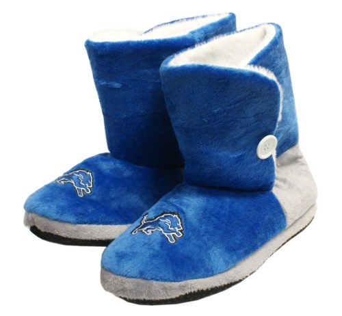 Detroit Lions Slipper - Women Boot - (1 Pair) - S