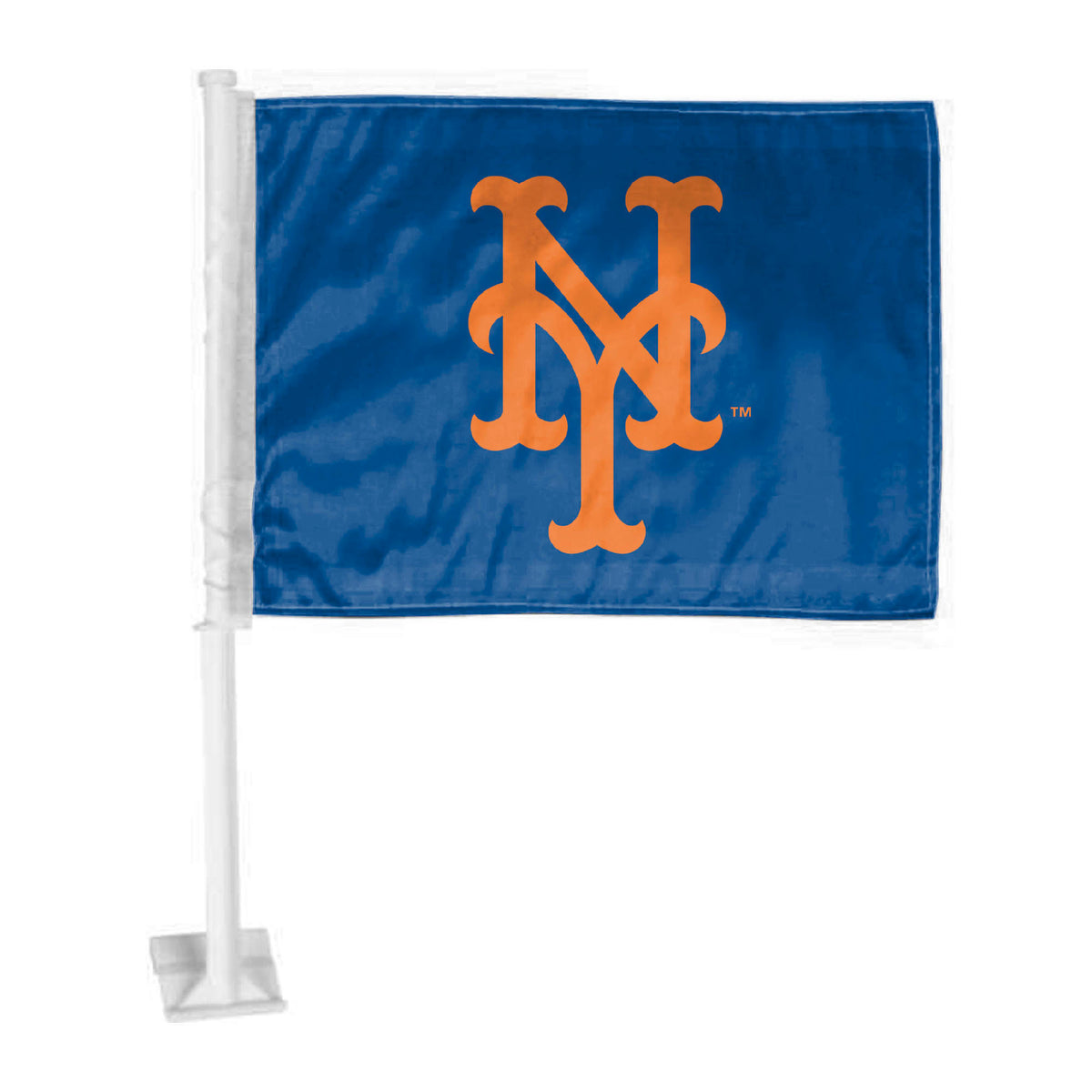 New York Mets Flag Car Primary Logo
