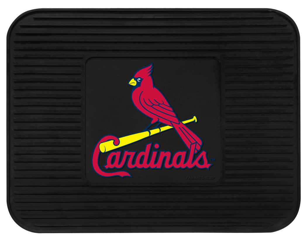 St. Louis Cardinals Car Mat Heavy Duty Vinyl Rear Seat