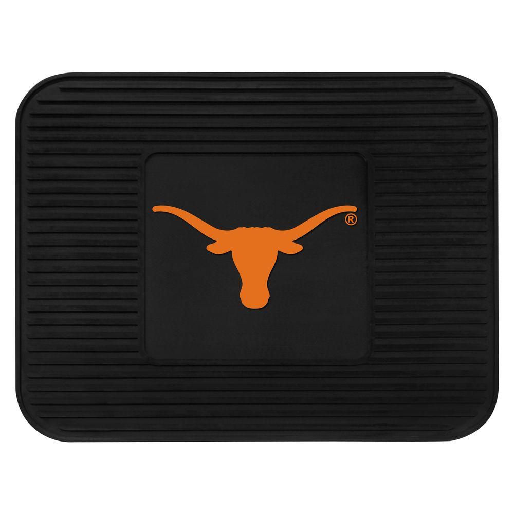 Texas Longhorns Car Mat Heavy Duty Vinyl Rear Seat - Special Order