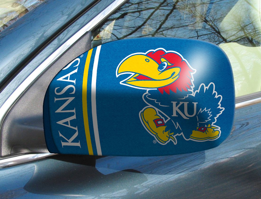 Kansas Jayhawks Mirror Cover Small CO