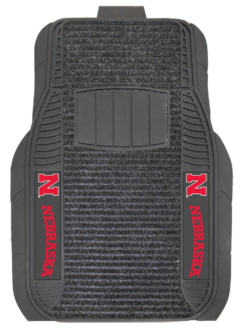 Nebraska Cornhuskers Car Mats Deluxe Set