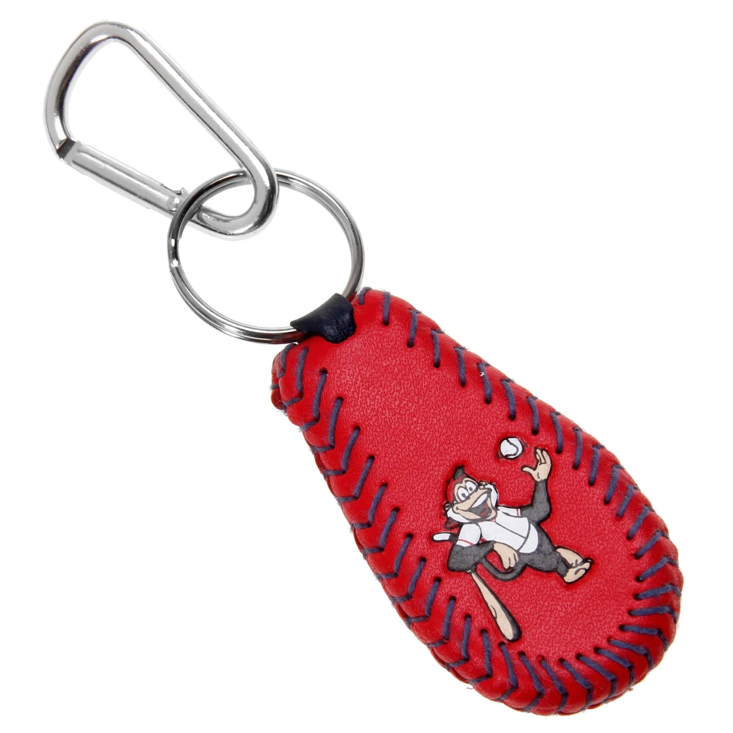Los Angeles Angels Keychain Team Color Baseball Rally Monkey CO