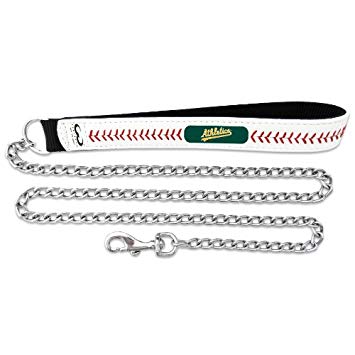 Oakland Athletics Baseball Leather Leash - L CO