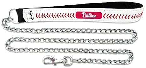Philadelphia Phillies Pet Leash Frozen Rope Chain Baseball Size Large