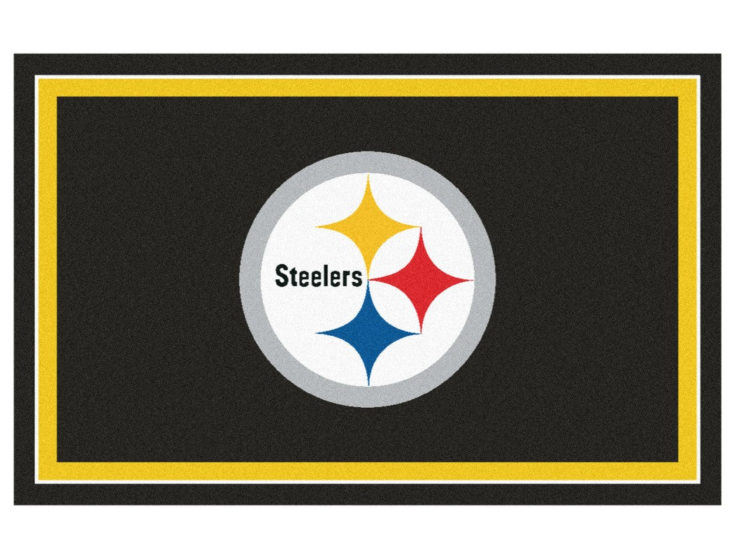 Pittsburgh Steelers Rug 5x8