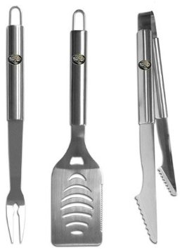 Jacksonville Jaguars Utensil Set Grilling BBQ Stainless Steel 3 Piece