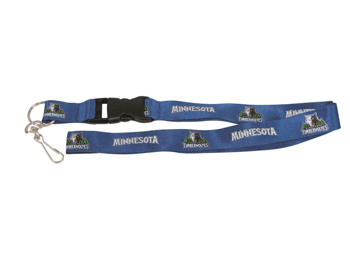 Minnesota Timberwolves Lanyard - Breakaway with Key Ring - Special Order