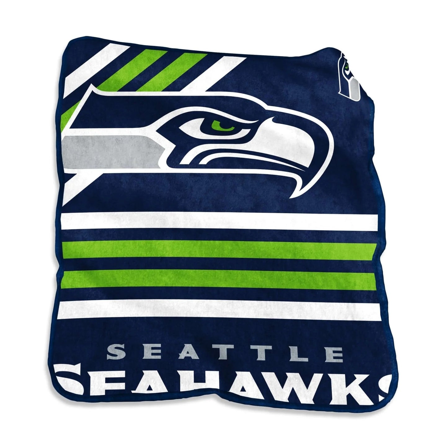 Seattle Seahawks Blanket 50x60 Raschel Throw