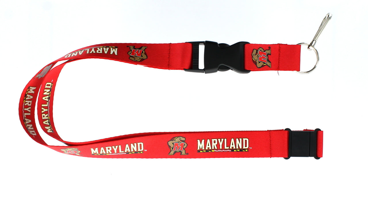 Maryland Terrapins Lanyard - Red - Special Order