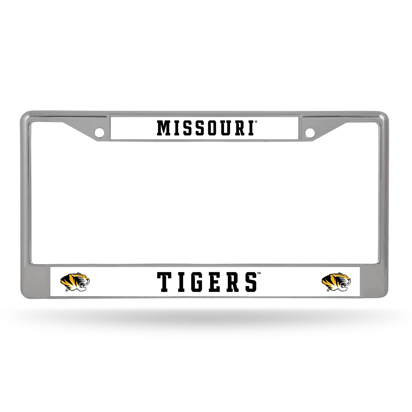 Missouri Tigers License Plate Frame Chrome - Special Order