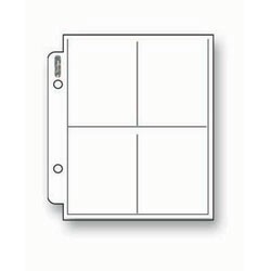 4-Pocket Page for Mini 2-Ring Albums (100ct) - Special Order