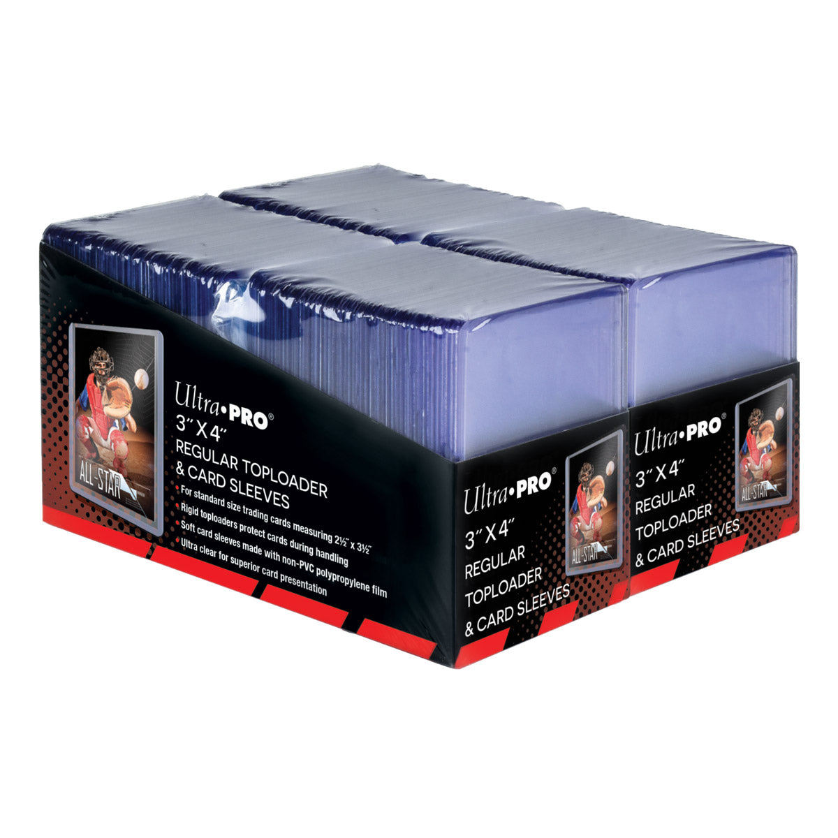 Toploader - 3x4 Regular and Card Sleeves (200 per pack)