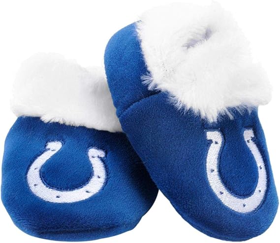 Indianapolis Colts Slipper - Baby Bootie - 6-9 Months - L