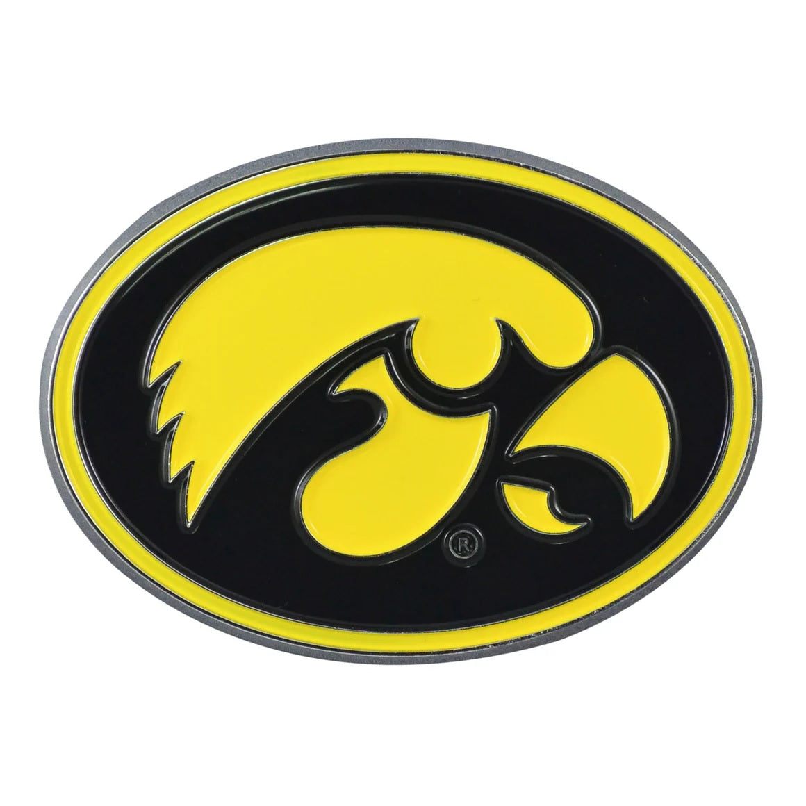 Iowa Hawkeyes Auto Emblem - Color