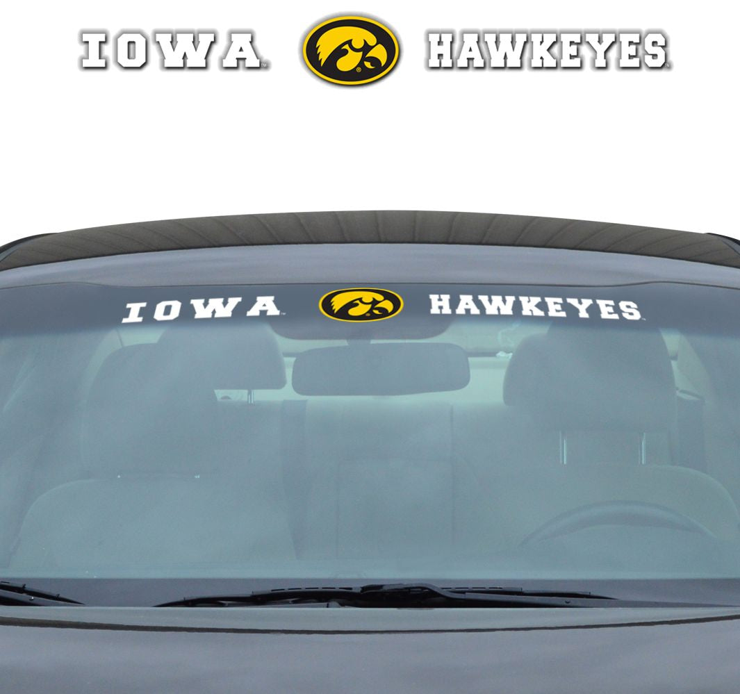 Iowa Hawkeyes Decal 35x4 Windshield