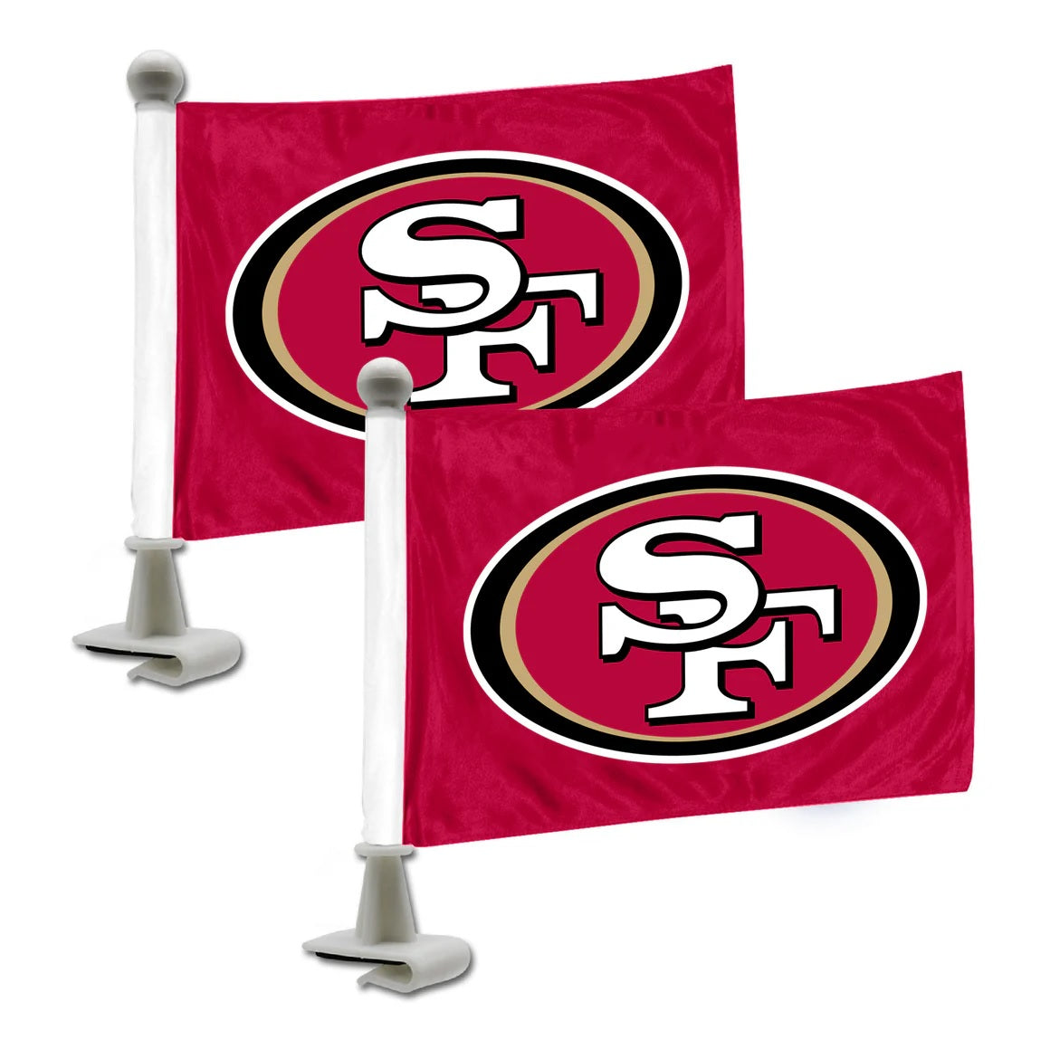 San Francisco 49ers Flag Set 2 Piece Ambassador Style