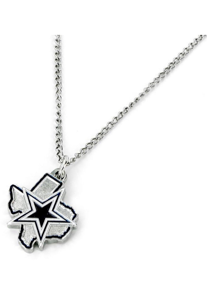Dallas Cowboys Necklace State Design