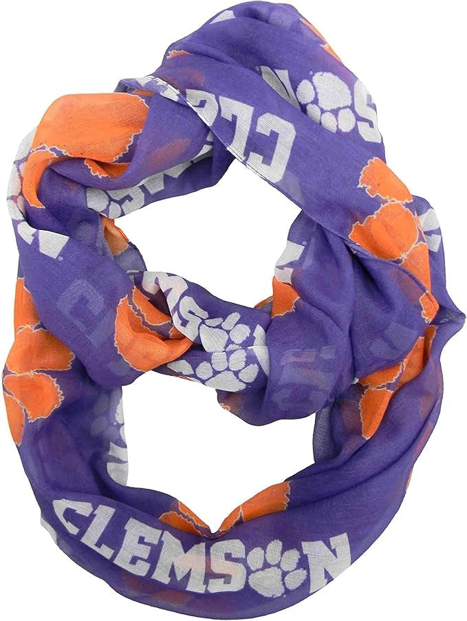 Clemson Tigers Scarf Infinity Style