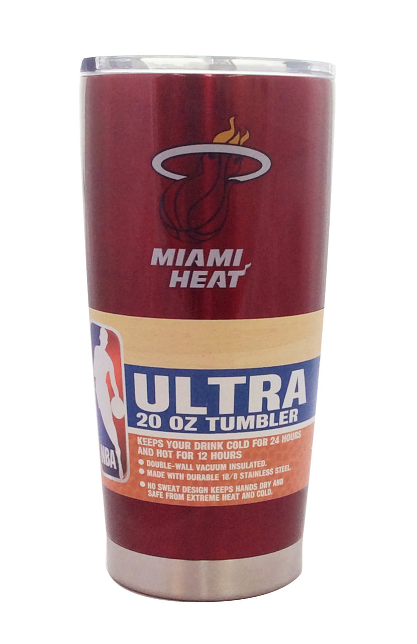 Miami Heat Travel Tumbler 20oz Ultra Red CO