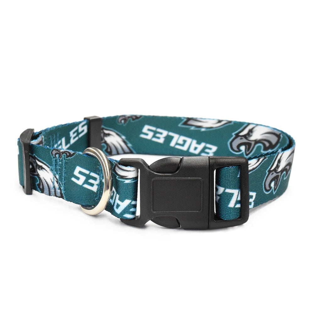 Philadelphia Eagles Pet Collar Size L