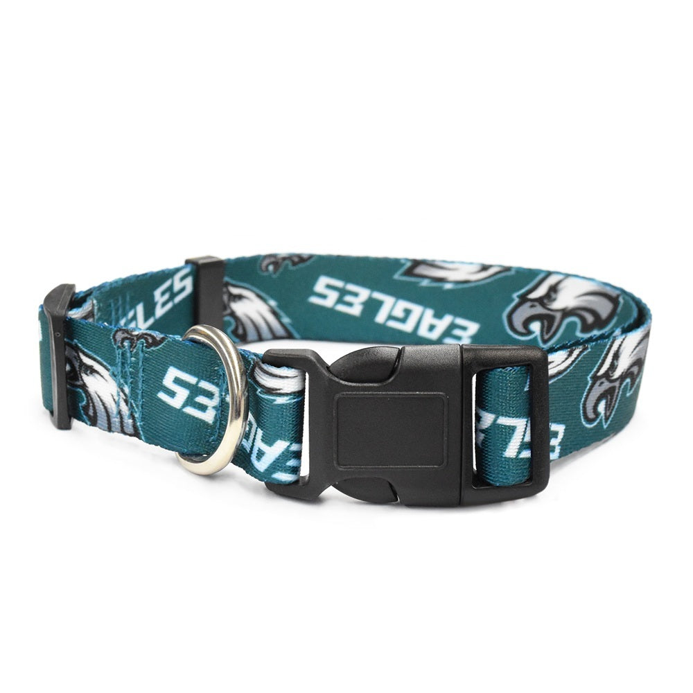 Philadelphia Eagles Pet Collar Size M