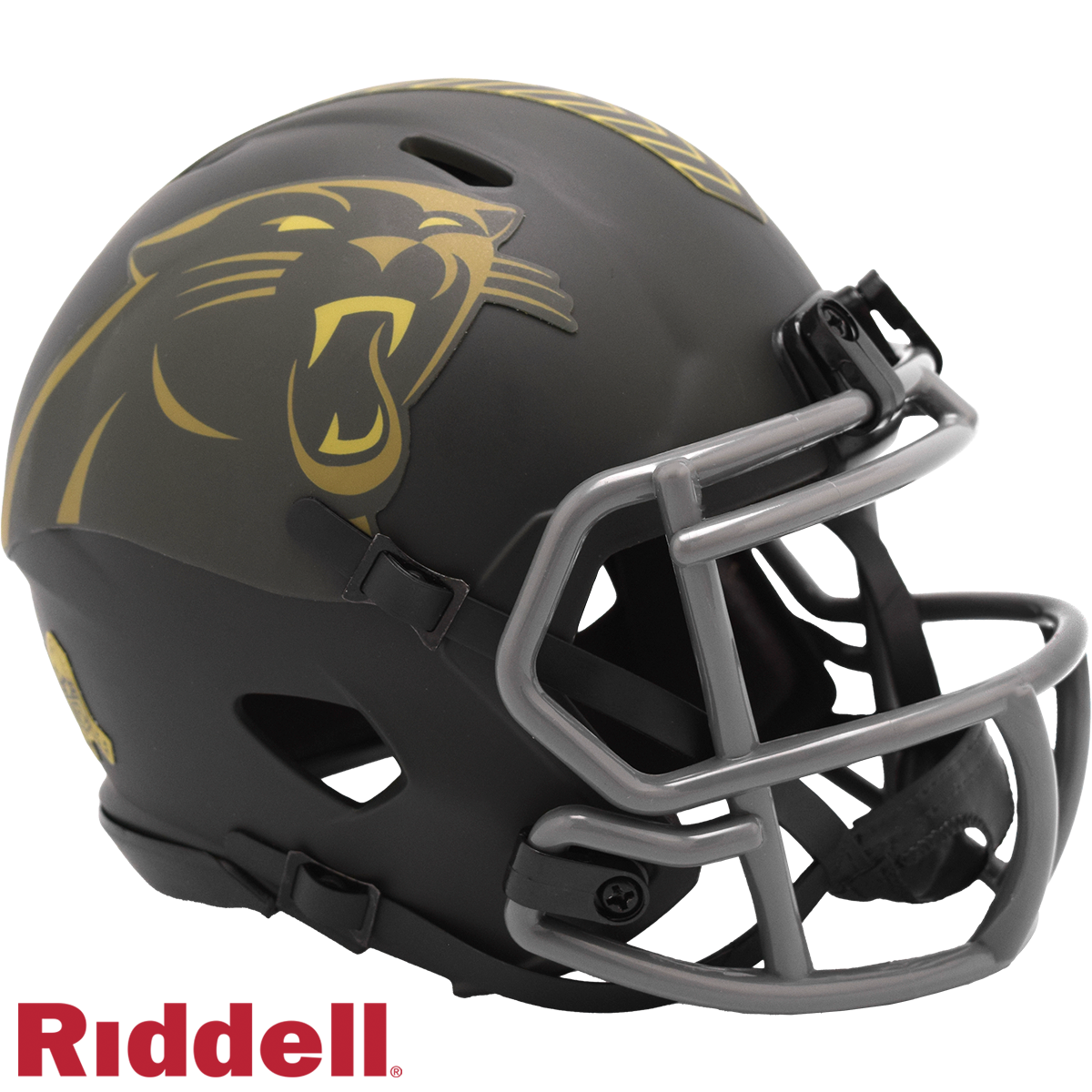 Carolina Panthers Helmet Riddell Replica Mini Speed Style Salute To Service 2025