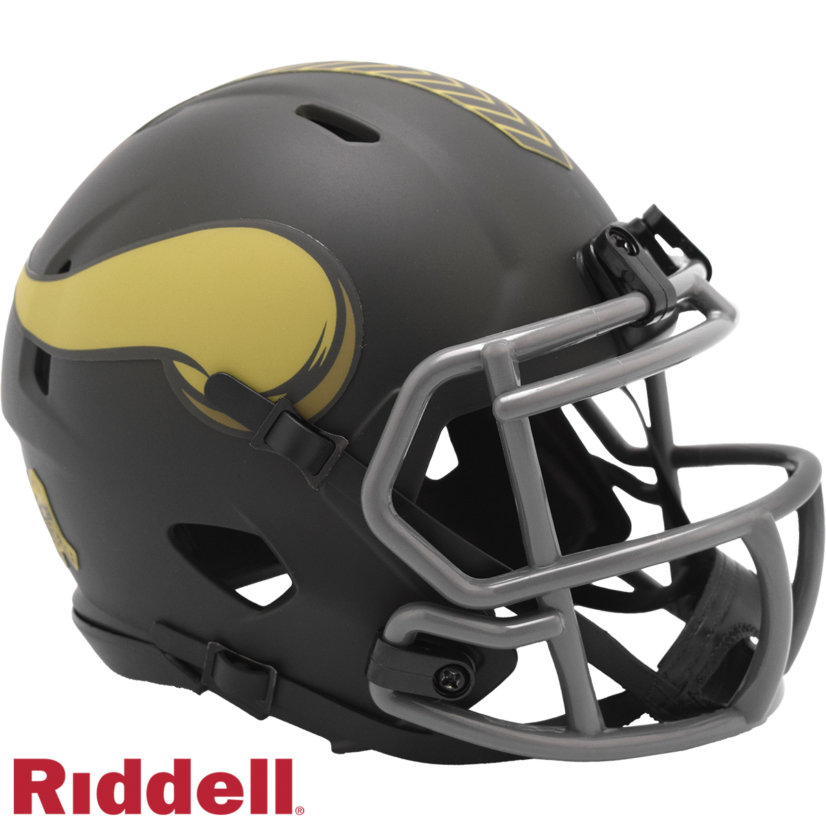 Minnesota Vikings Helmet Riddell Replica Mini Speed Style Salute To Service 2025